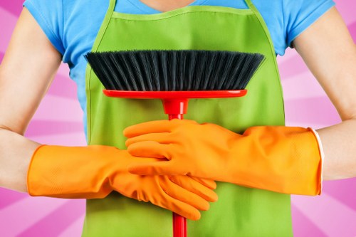 Local cleaning team supporting Ealing workplaces with flexible schedules