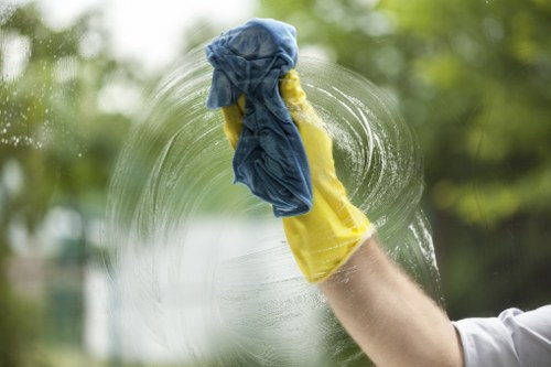 Fresh and restored carpet after deep cleaning